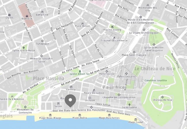 Appartement à Nice - BB OT Balcon Etats Unis - Promenade des Anglais Appartement à Nice - BB OT Balcon Etats Unis - Promenade des Anglais