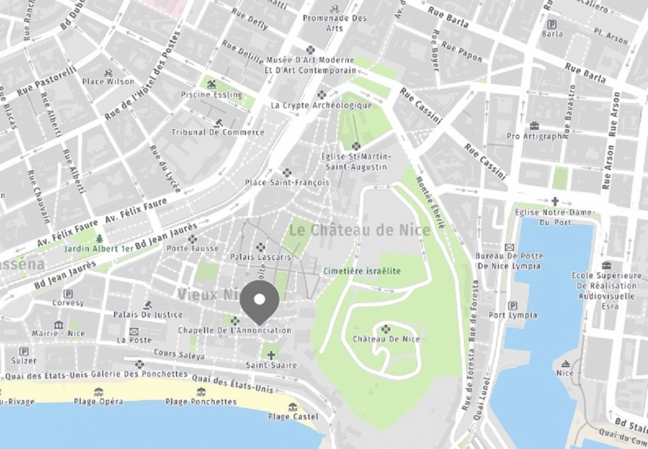 Studio à Nice - AA OT Loft Gilly 1 - Old Town / Promenade des Angl Studio à Nice - AA OT Loft Gilly 1 - Old Town / Promenade des Angl