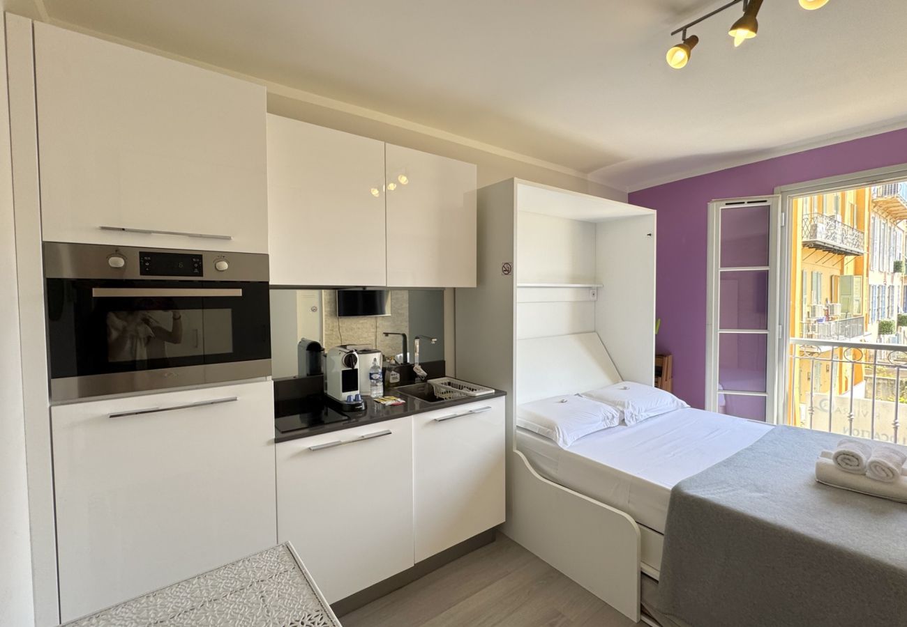 Studio à Nice - AA OT Maison Linda -Vue Mer / Promenade des Angl Studio à Nice - AA OT Maison Linda -Vue Mer / Promenade des Angl