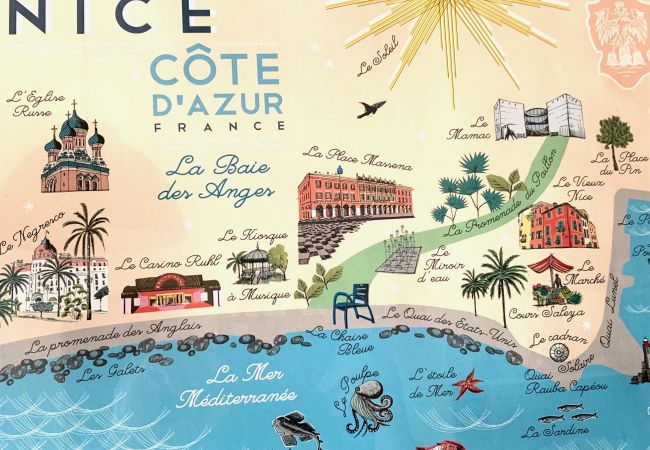 Studio a Nice - AA G Balcon Massenet 1 - Grimaldi / Promenade des Studio a Nice - AA G Balcon Massenet 1 - Grimaldi / Promenade des